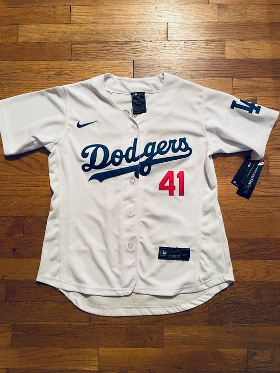 Nike Tops - Nike White Authentic MLB Engineered Custom Jersey